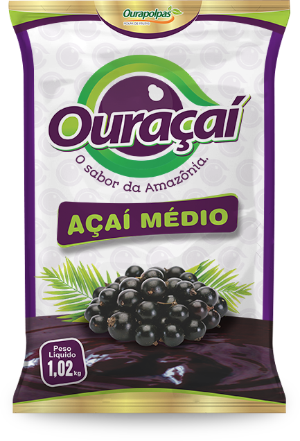 Polpa de Açaí Médio